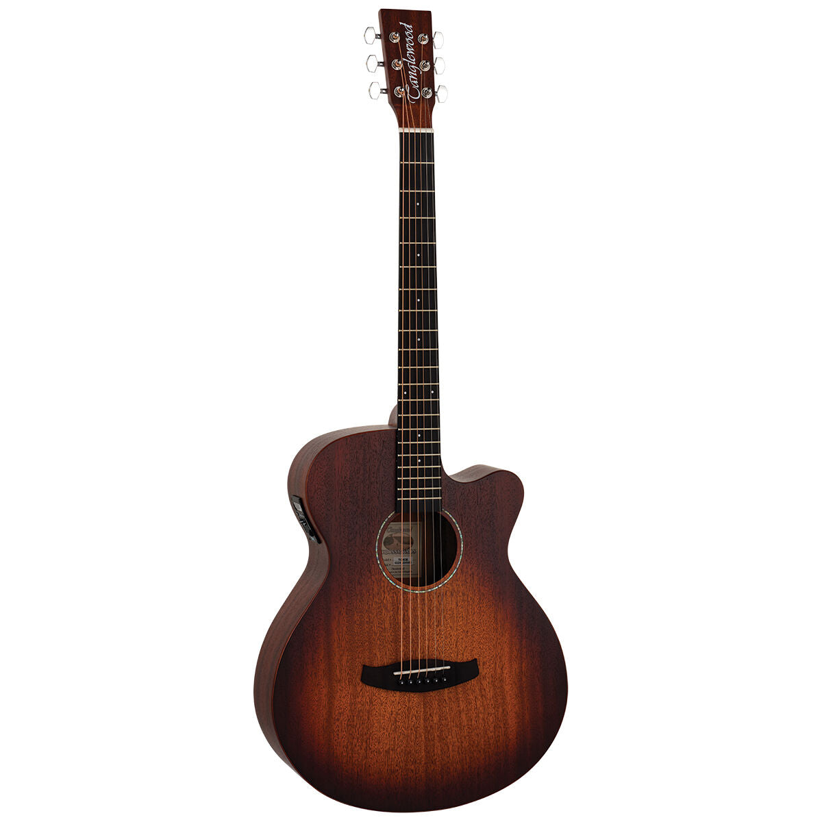 Tanglewood Crossroads Superfolk Acoustic Electric Guitar (Vintage Satin)