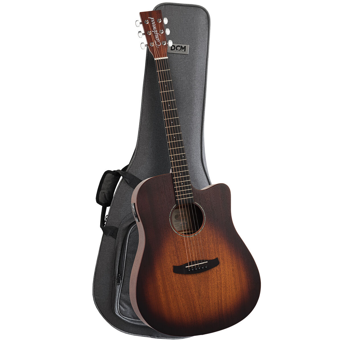 Tanglewood Crossroads Series Dreadnought Acoustic Electric Guitar with Case