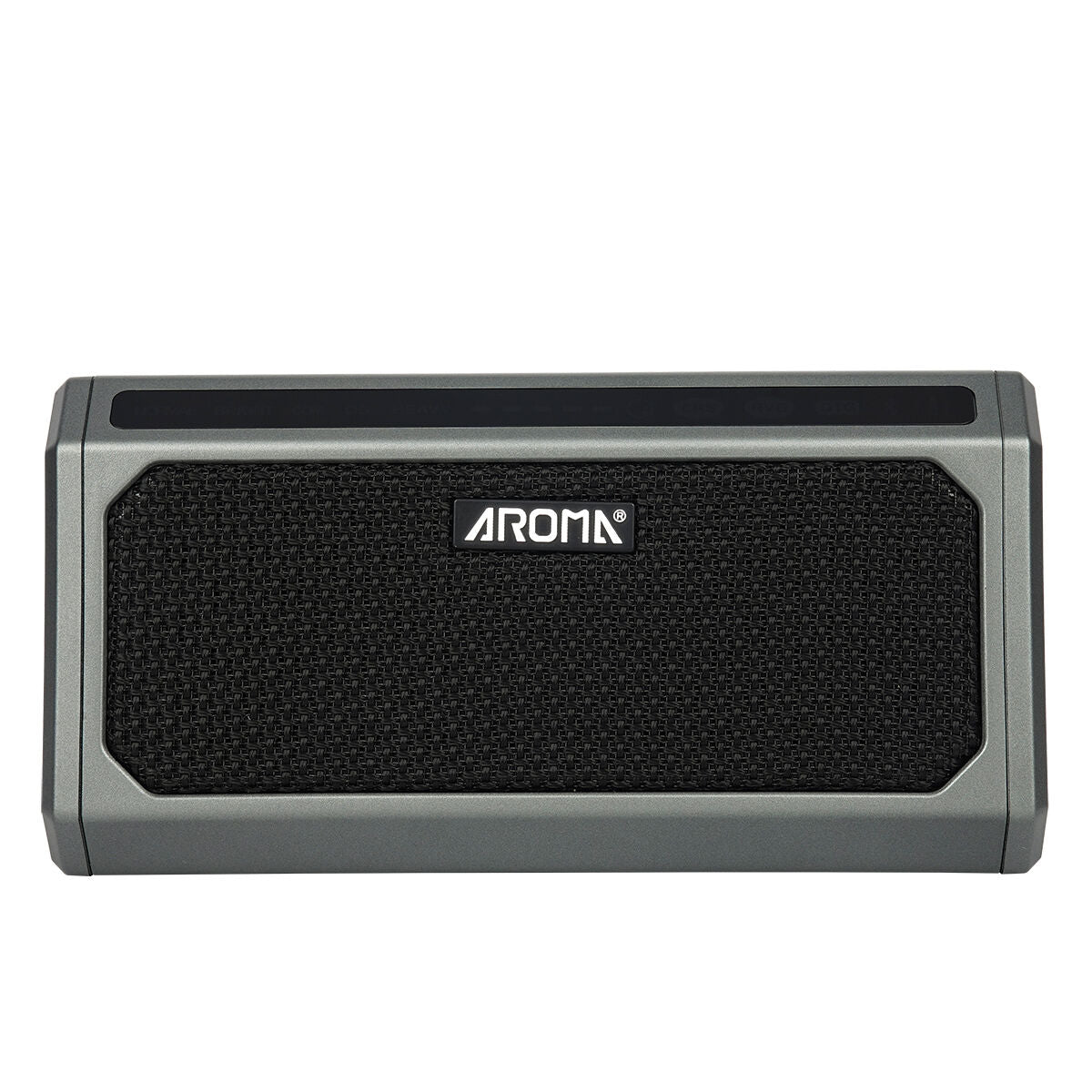 Aroma 10-Watt Battery Powered Bass Guitar Amplifier with Drum Machine