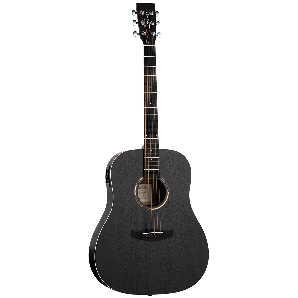 Tanglewood Blackbird Series Sloped Shoulder Acoustic Electric Guitar (Smokestack Satin)