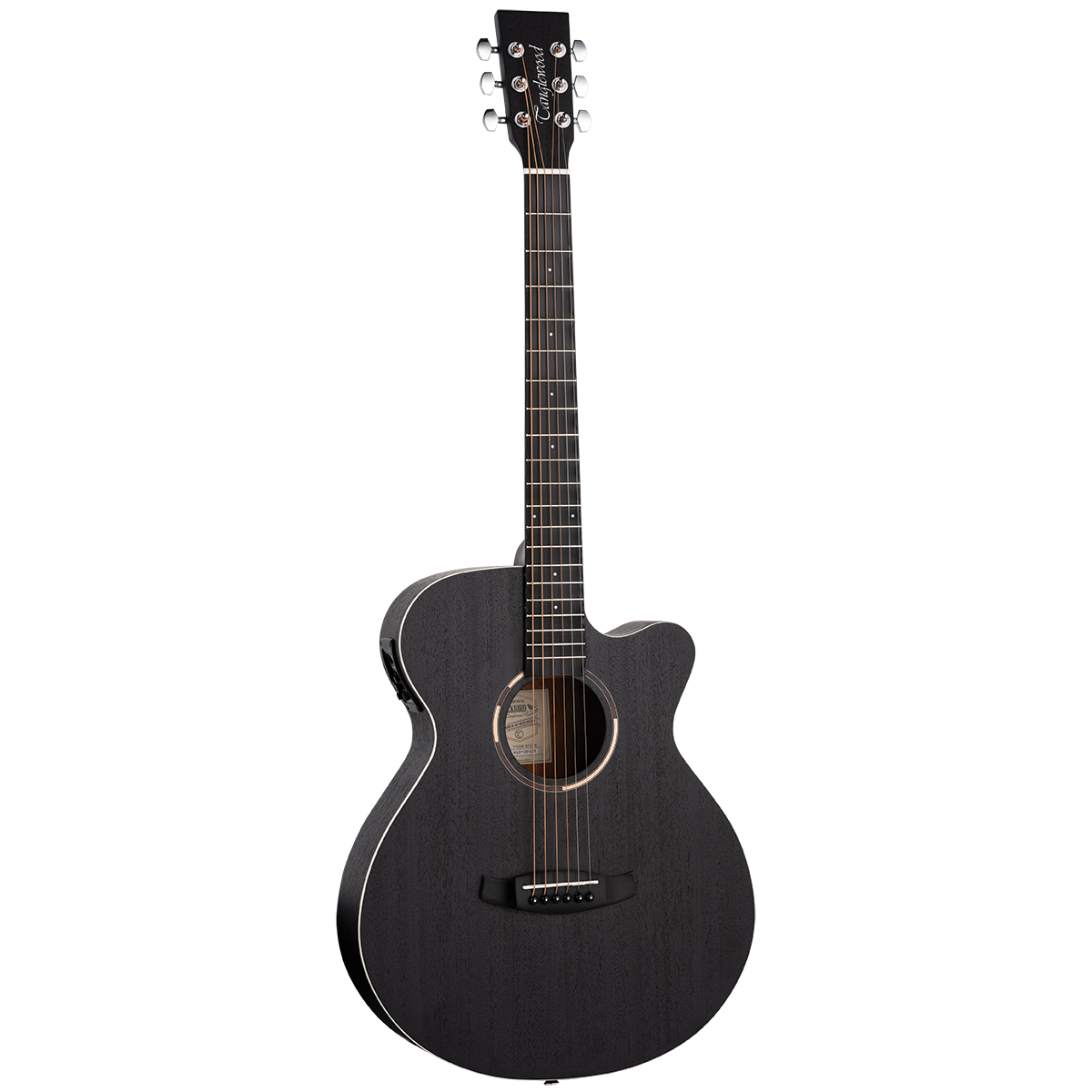 Tanglewood Blackbird Series Superfolk Acoustic Electric Guitar (Smokestack Satin)