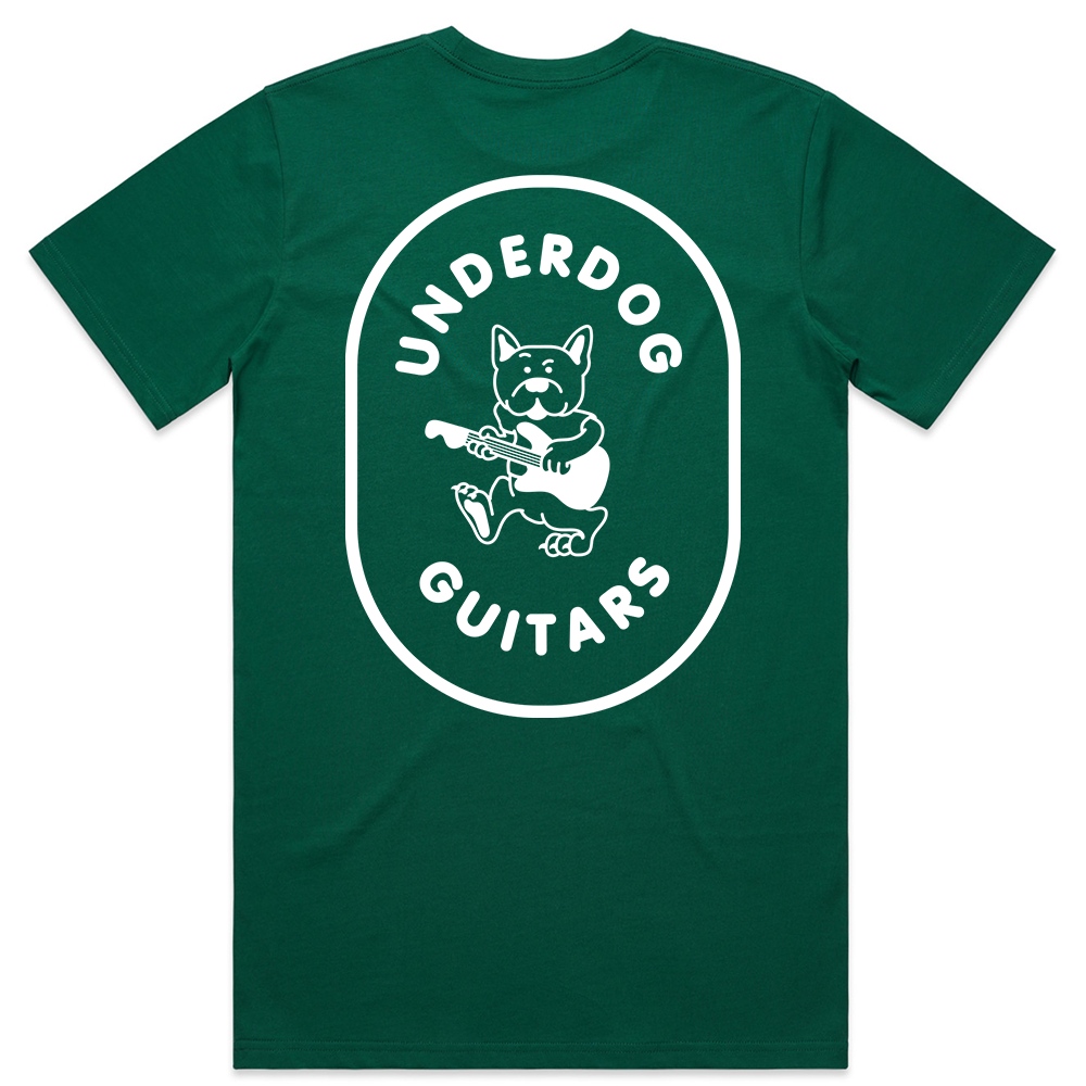 Underdog Guitars Emerald T-Shirt (Large)
