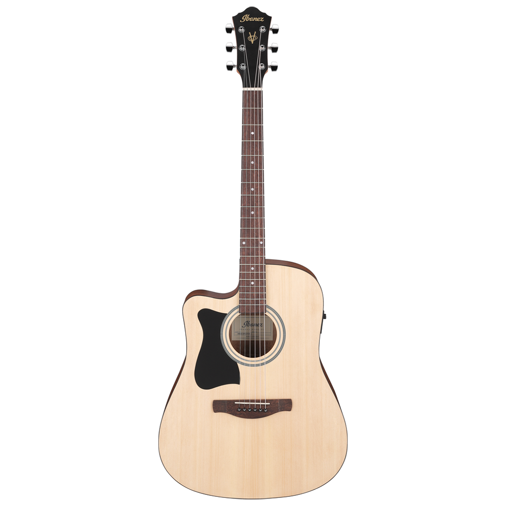 Ibanez V40LCE V Series Left Handed Dreadnought Acoustic Electric Guitar (Open Pore Natural)