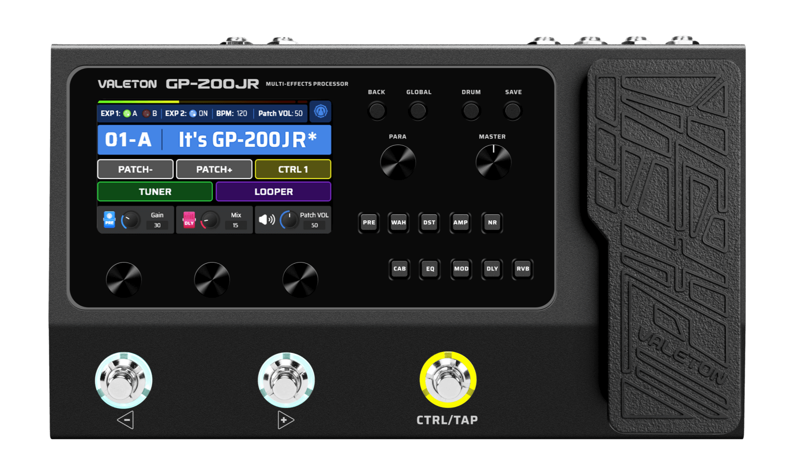 Valeton GP-200JR Guitar Multi-FX Processor Pedal