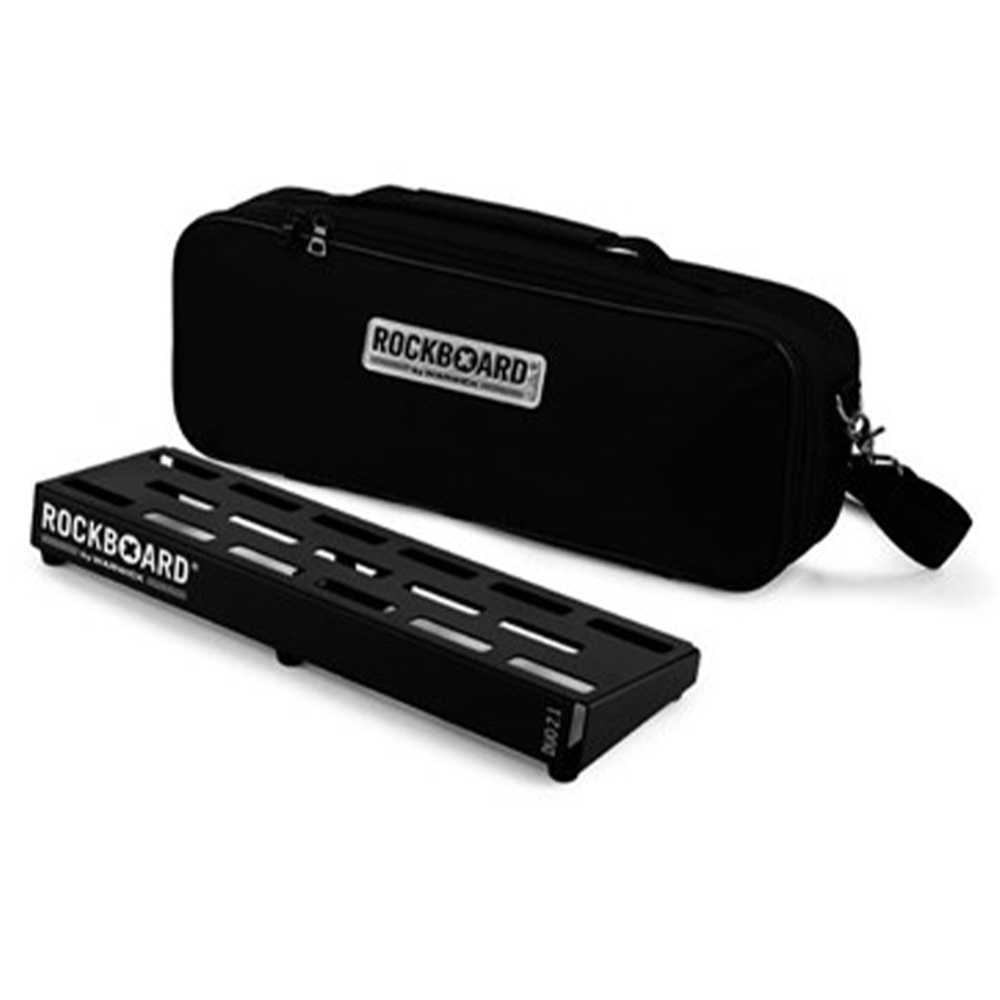Rockboard by Warwick Pedalboard Duo 2.1 with Gig Bag