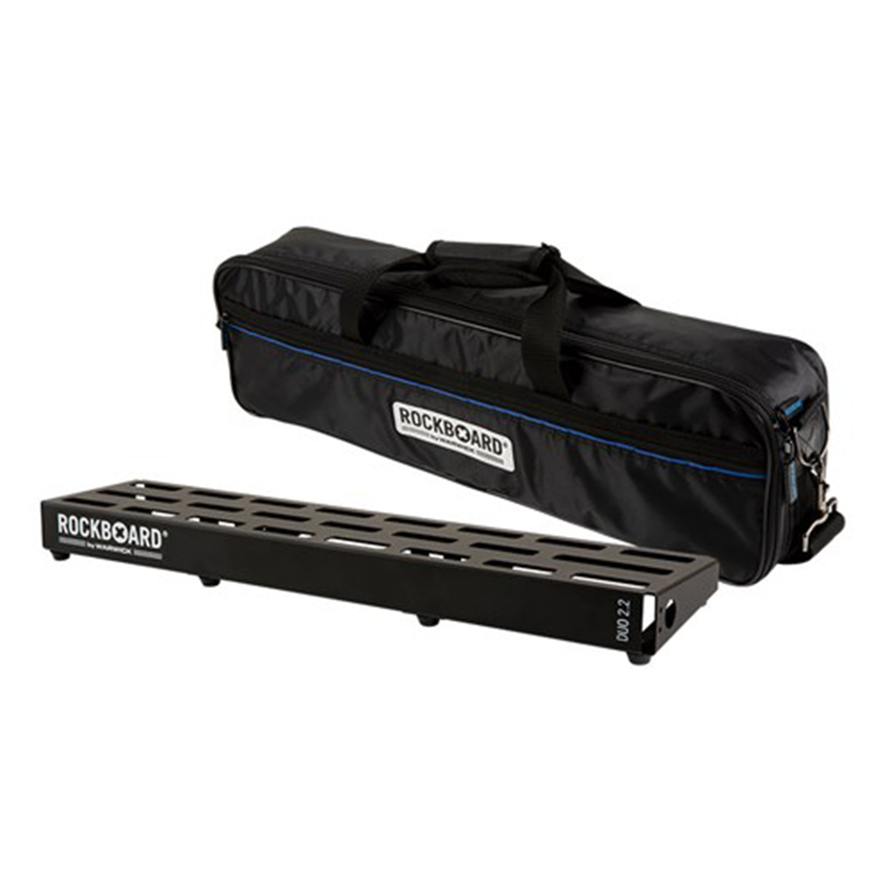 Rockboard by Warwick Pedalboard Duo 2.2 with Gig Bag