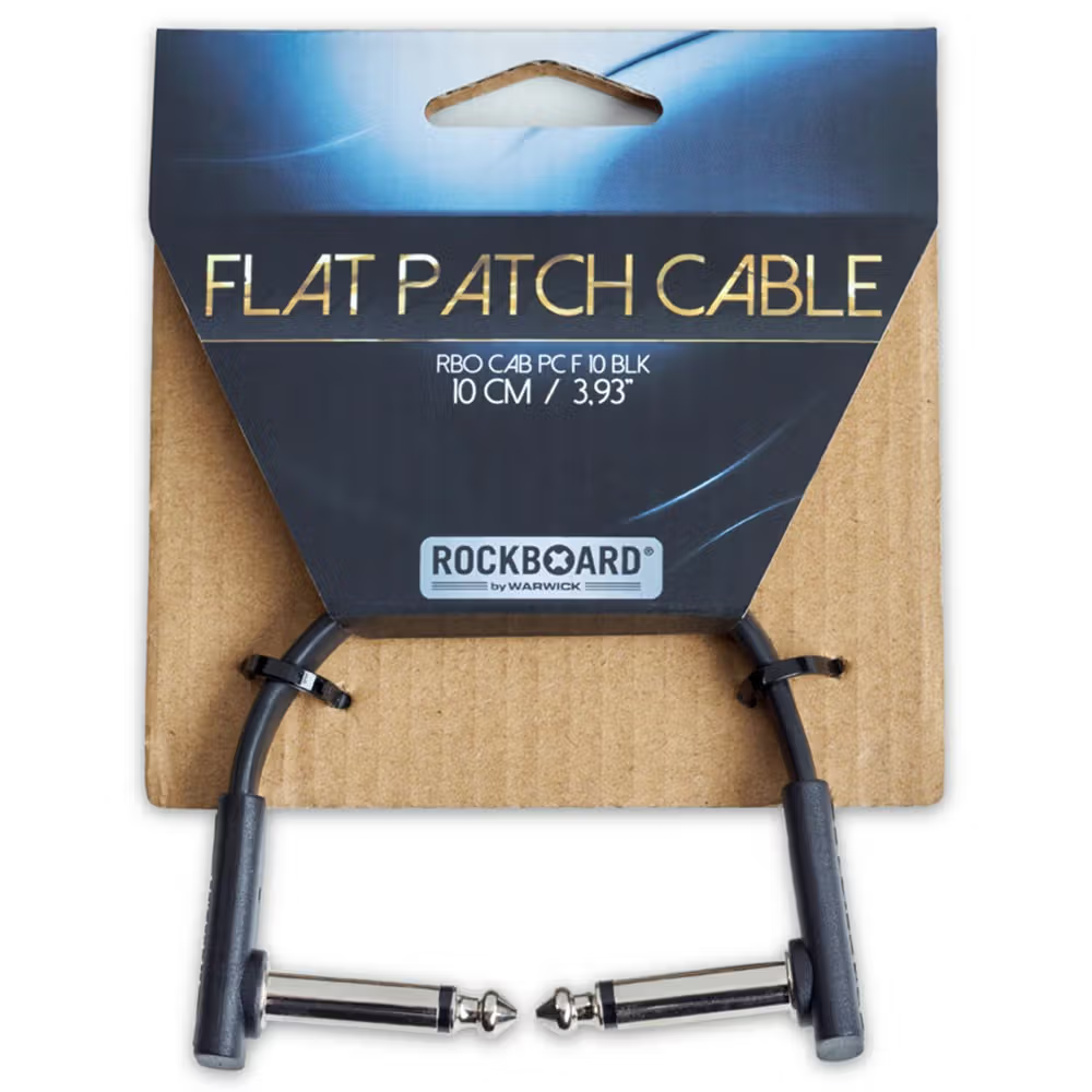 Rockboard by Warwick 10cm Flat Patch Cable