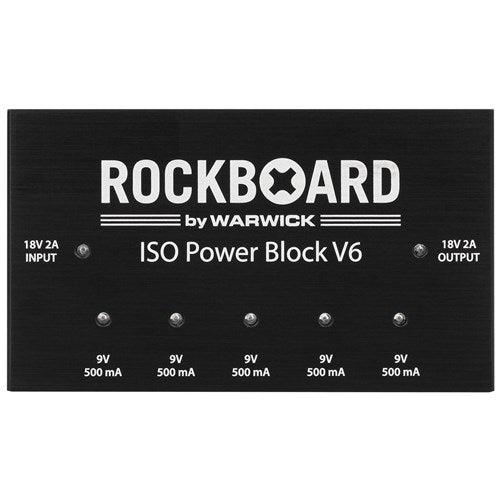 Rockboard by Warwick ISO Power Block V6 Power Supply