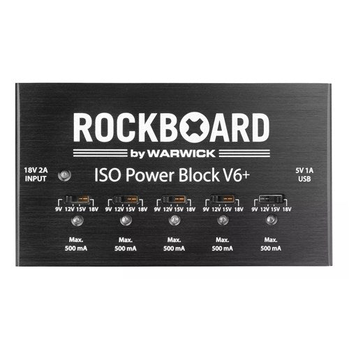 Rockboard by Warwick ISO Power Block V6+ Power Supply