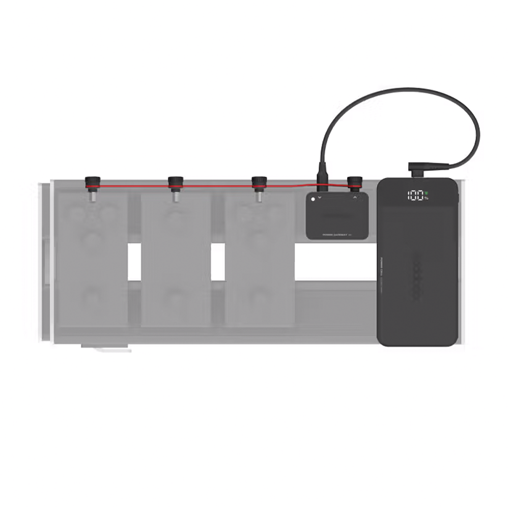 D'Addario XPND Rechargeable Pedal Power Battery Kit