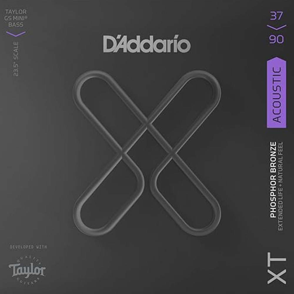 D'Addario XT Coasted Phosphor Bronze Acoustic Bass Strings (37/90)