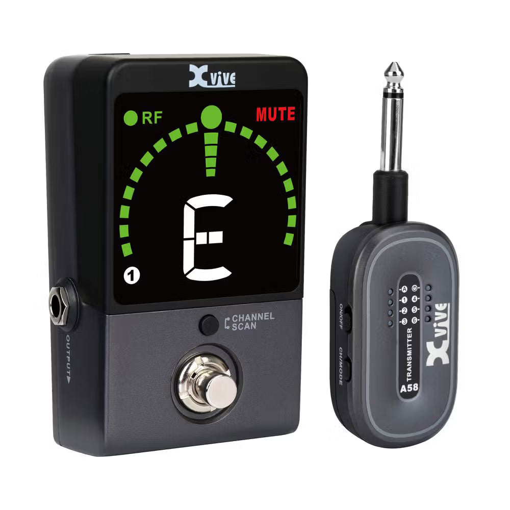 Xvive P58 Guitar and Pedal Tuner Wireless System