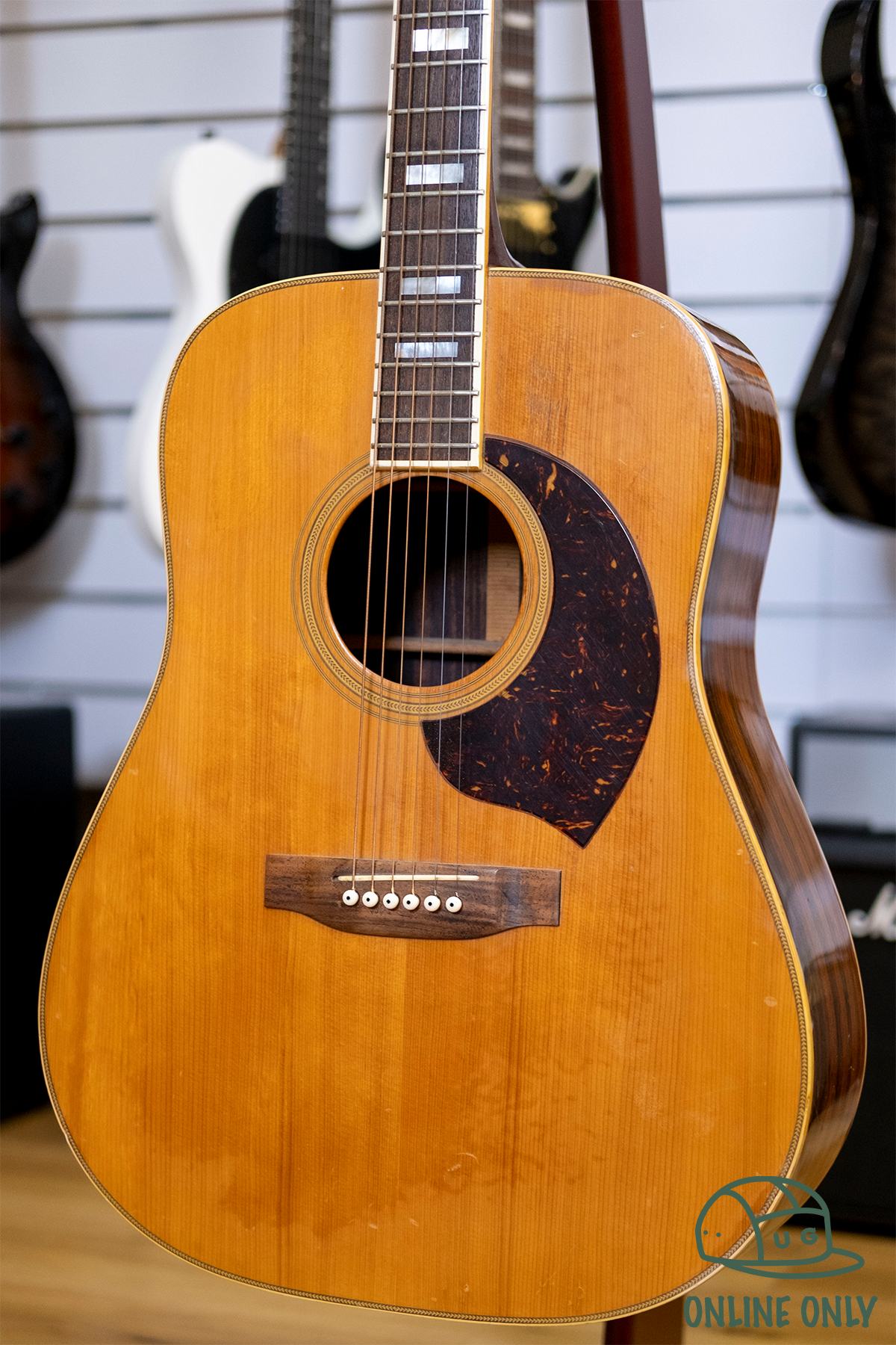 Yamaki YB-500 Dreadnought Acoustic Guitar (Pre-Owed, 1976 MIJ)