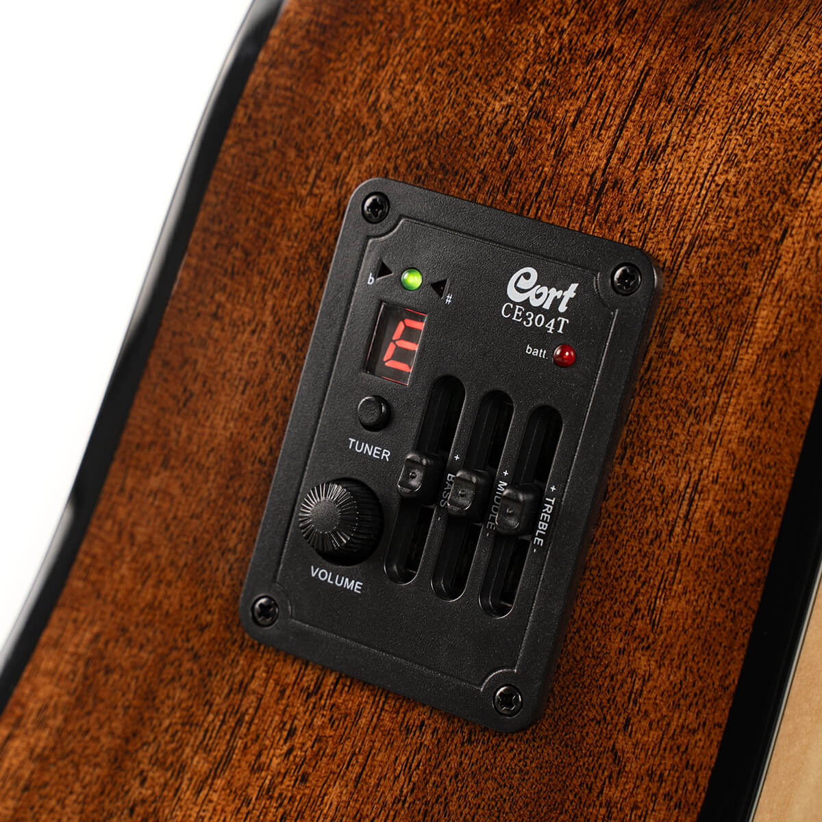 Cort Earth 60 Series Dreadnought Acoustic Electric Guitar (Solid Spruce)