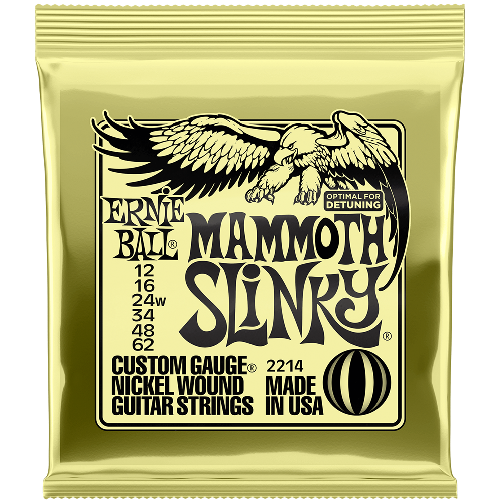 Ernie Ball Mammoth Slinky 6-String Electric Guitar Strings (12/62)