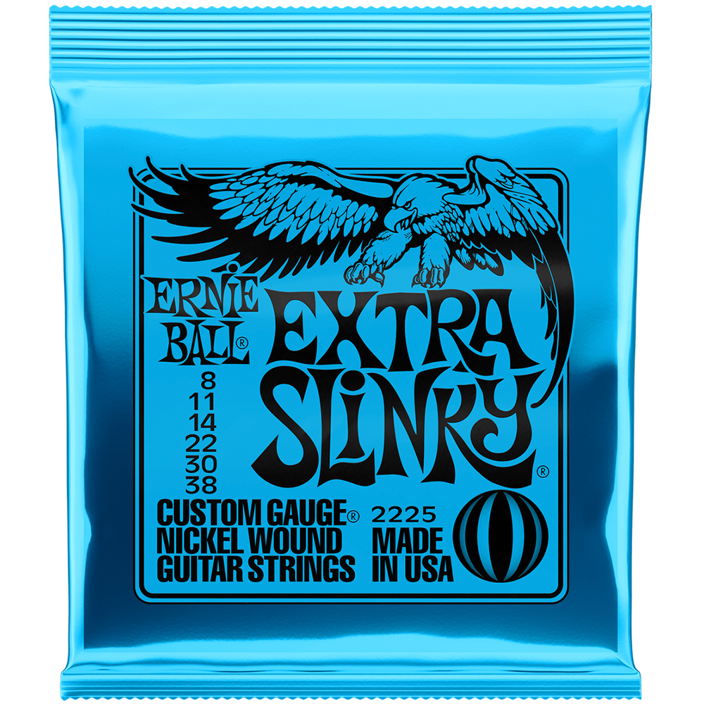 Ernie Ball Extra Slinky 6-String Electric Guitar Strings (8/38)