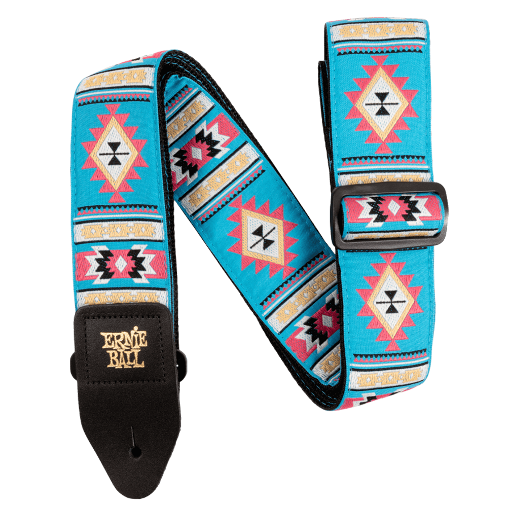 Ernie Ball Jacquard Sedona Blue Guitar Strap