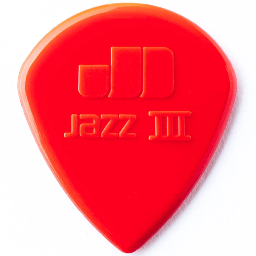 Jim Dunlop Nylon Jazz III Guitar Picks (6-Pack)