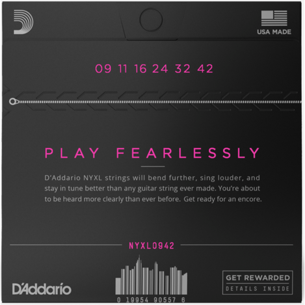 D'Addario NYXL Super Light Electric Guitar Strings (9/42)