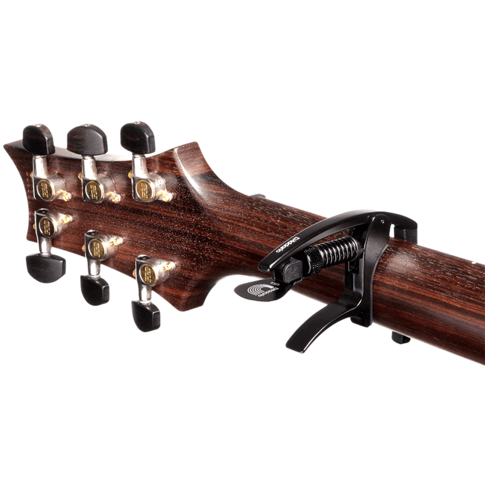 D'Addario Tri-Action Capo (Black)