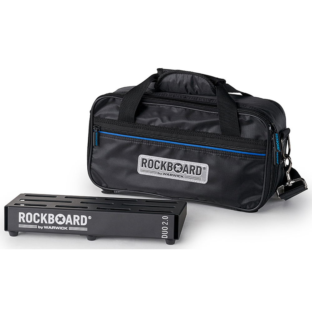 Warwick Rockboard Duo 2.0 Pedalboard with Gig Bag