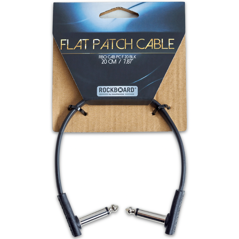 Rockboard by Warwick 20cm Flat Patch Cable