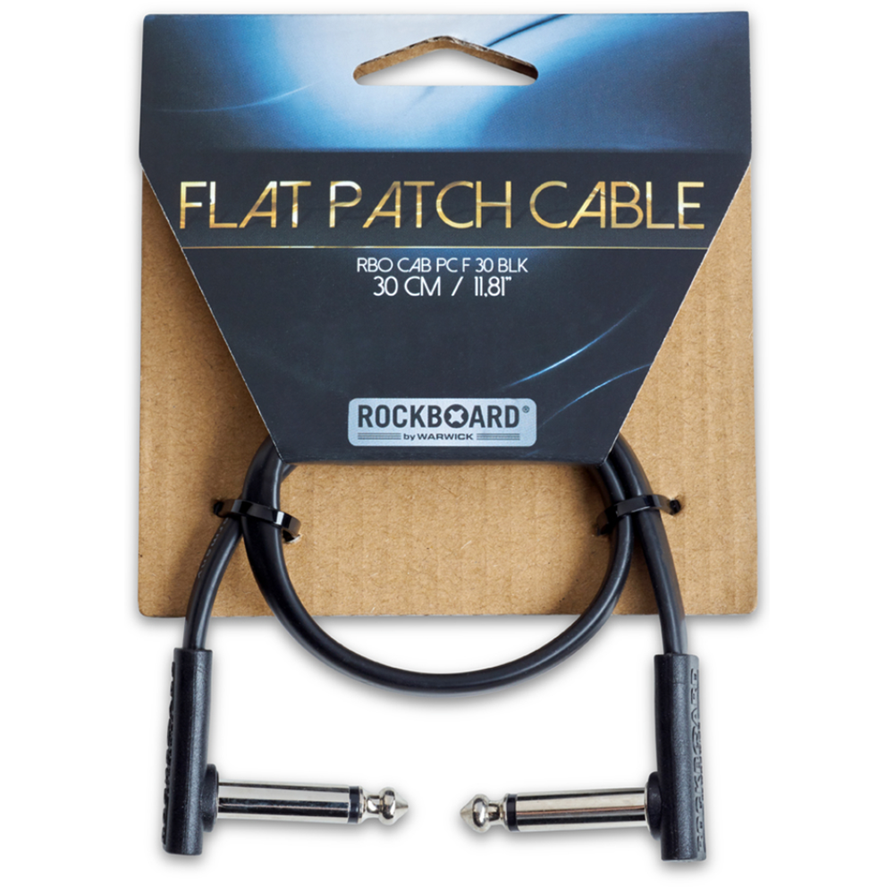 Rockboard by Warwick 30cm Flat Patch Cable