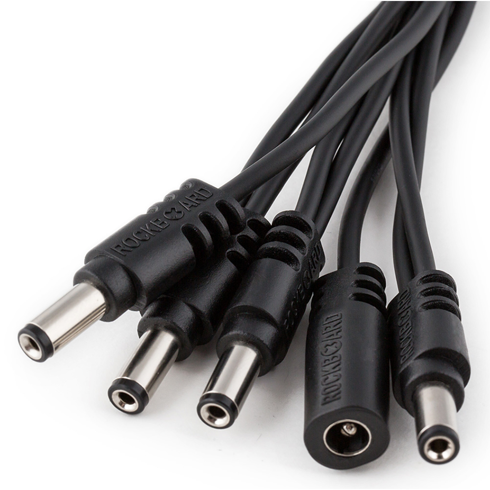 Rockboard by Warwick 8 Outputs Flat Daisy Chain Power Cable