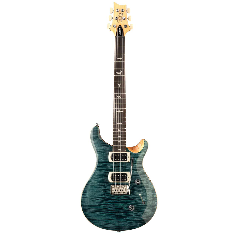 PRS SE Custom 24 Electric Guitar with Gig Bag (Slate Blue)