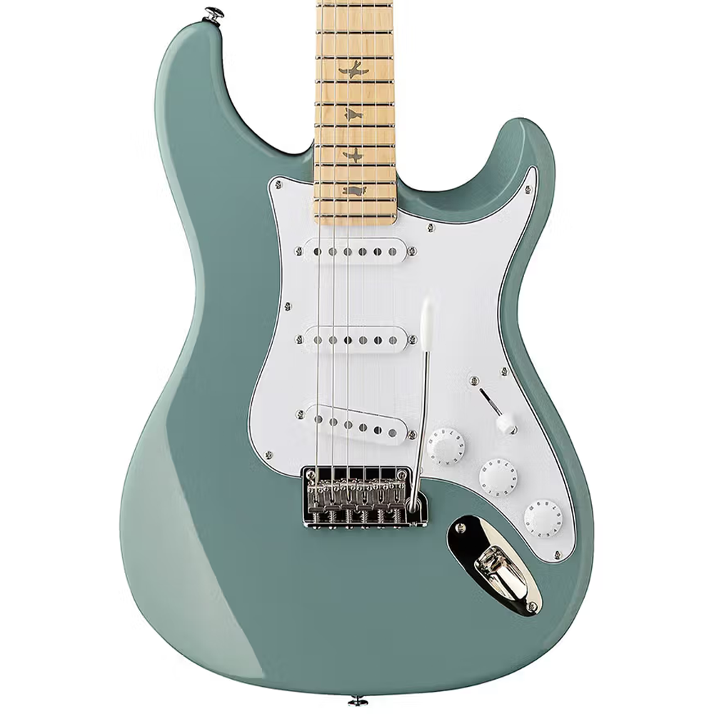 PRS SE Silver Sky Maple Electric Guitar with Gig Bag (Stone Blue)