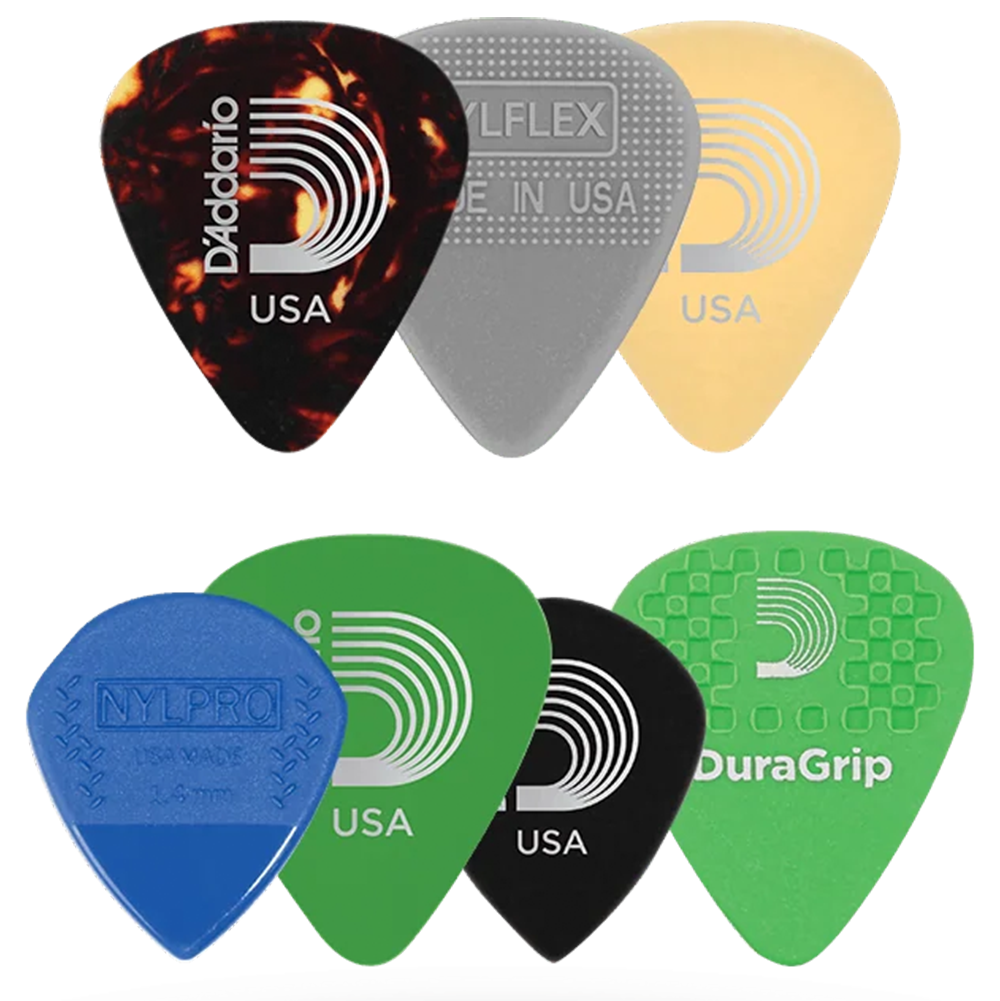 D'Addario Medium Gauge Variety Pack (7 Pack)