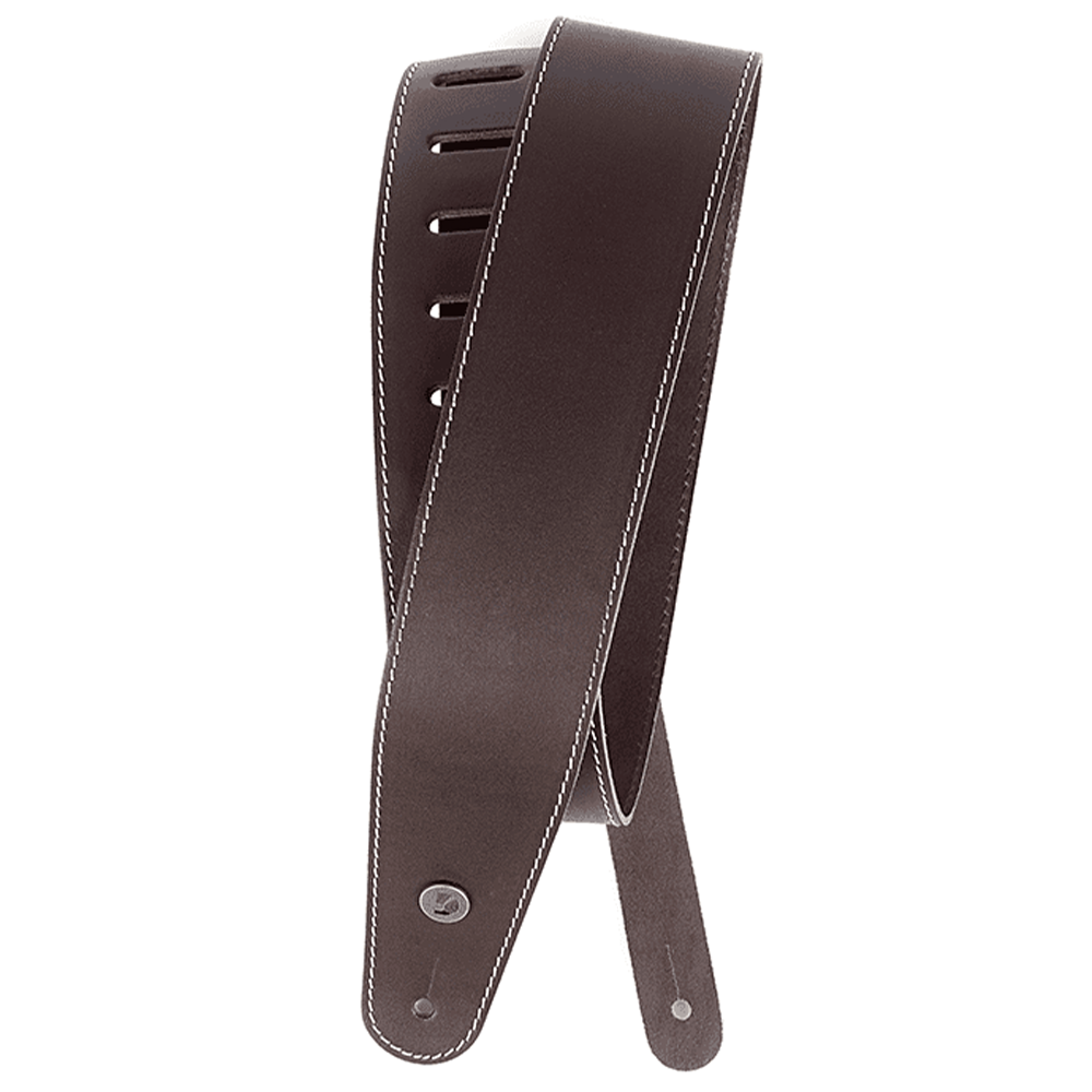 D'Addario Deluxe Leather Strap (Brown)