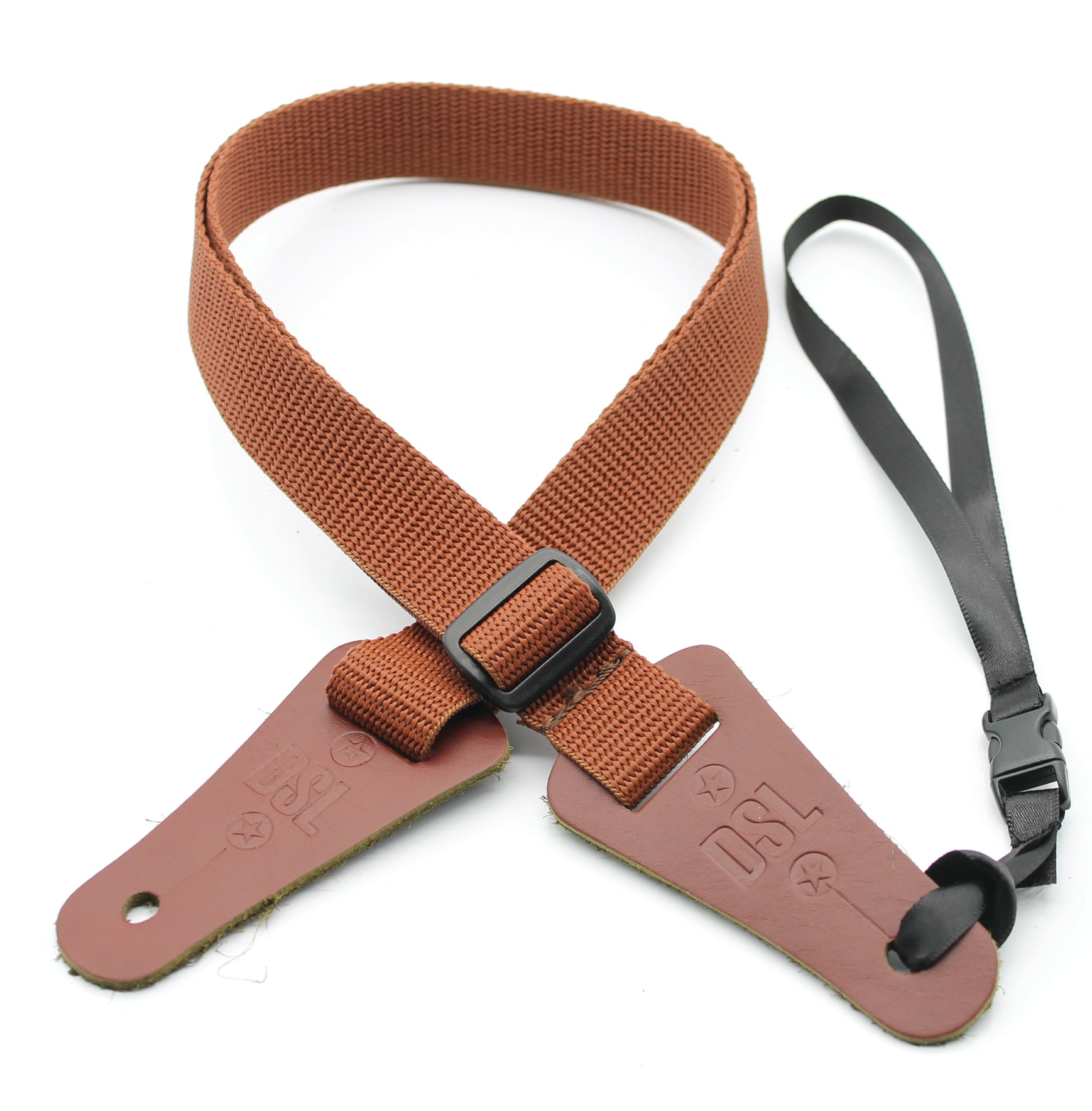 DSL Poly Series Ukulele Strap (Brown)