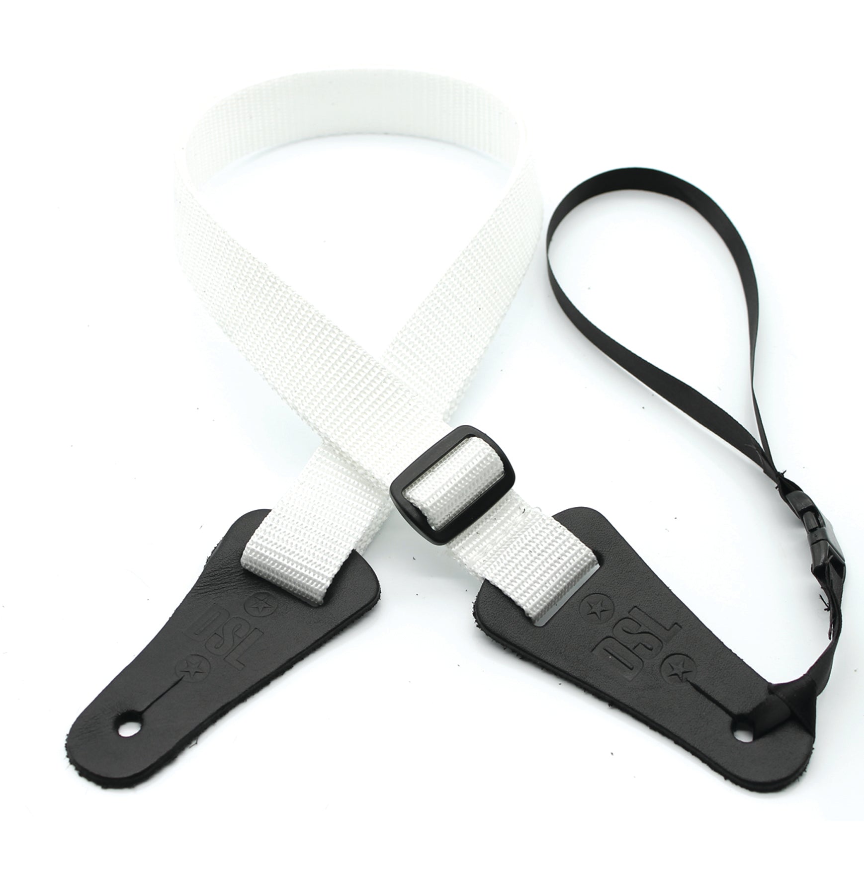 DSL Poly Series Ukulele Strap (White)