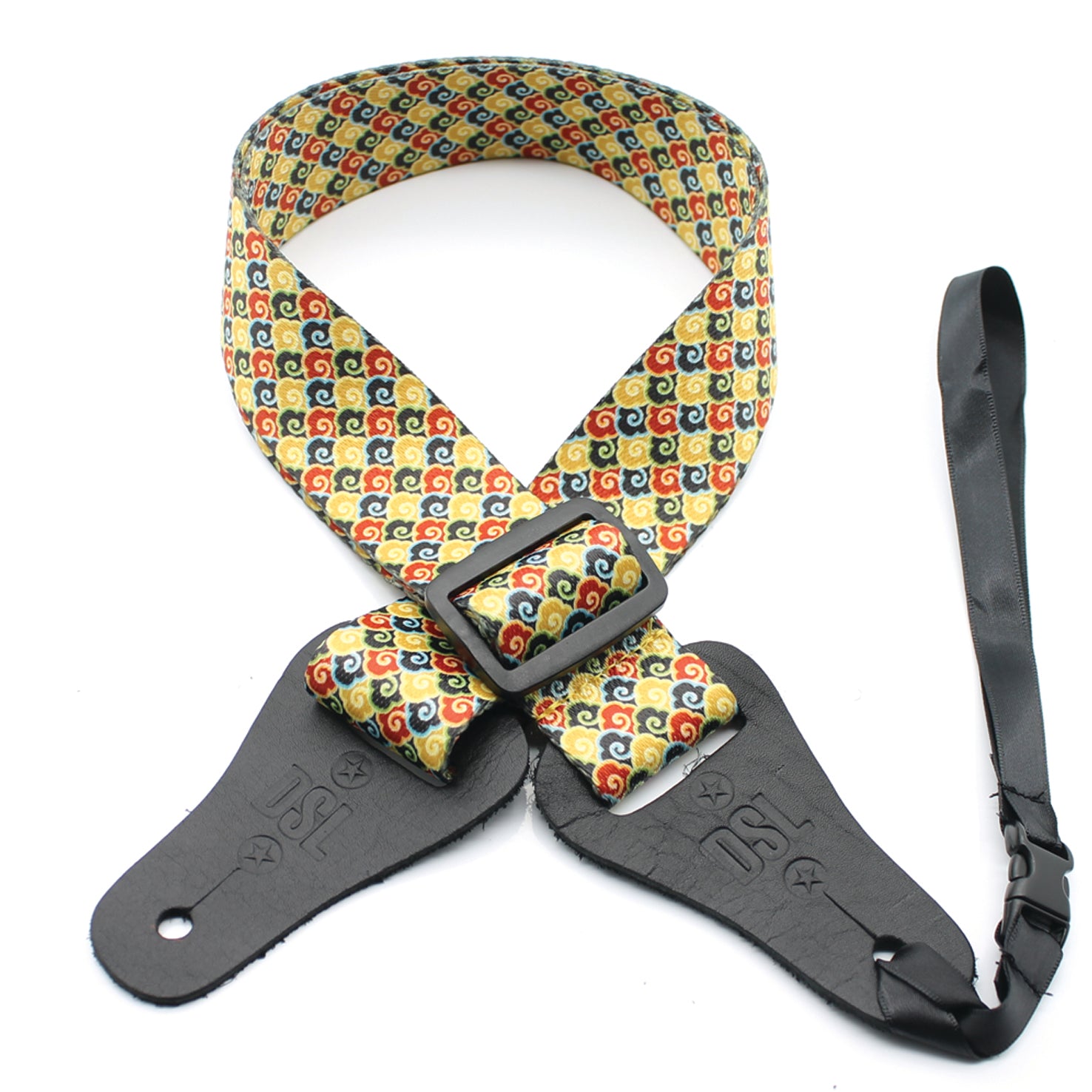 DSL 38mm Ukulele Strap (CLD-Yellow)
