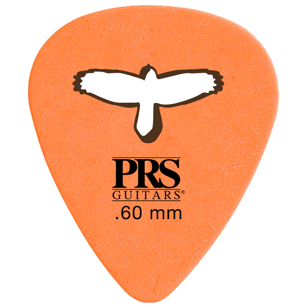 PRS .60mm Orange Delrin Punch Guitar Picks (12-Pack)