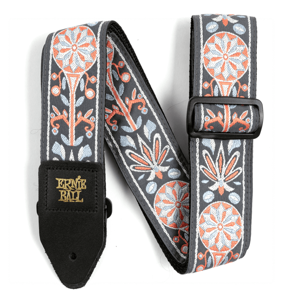 Ernie Ball Tangerine Nightmist Jacquard Guitar Strap