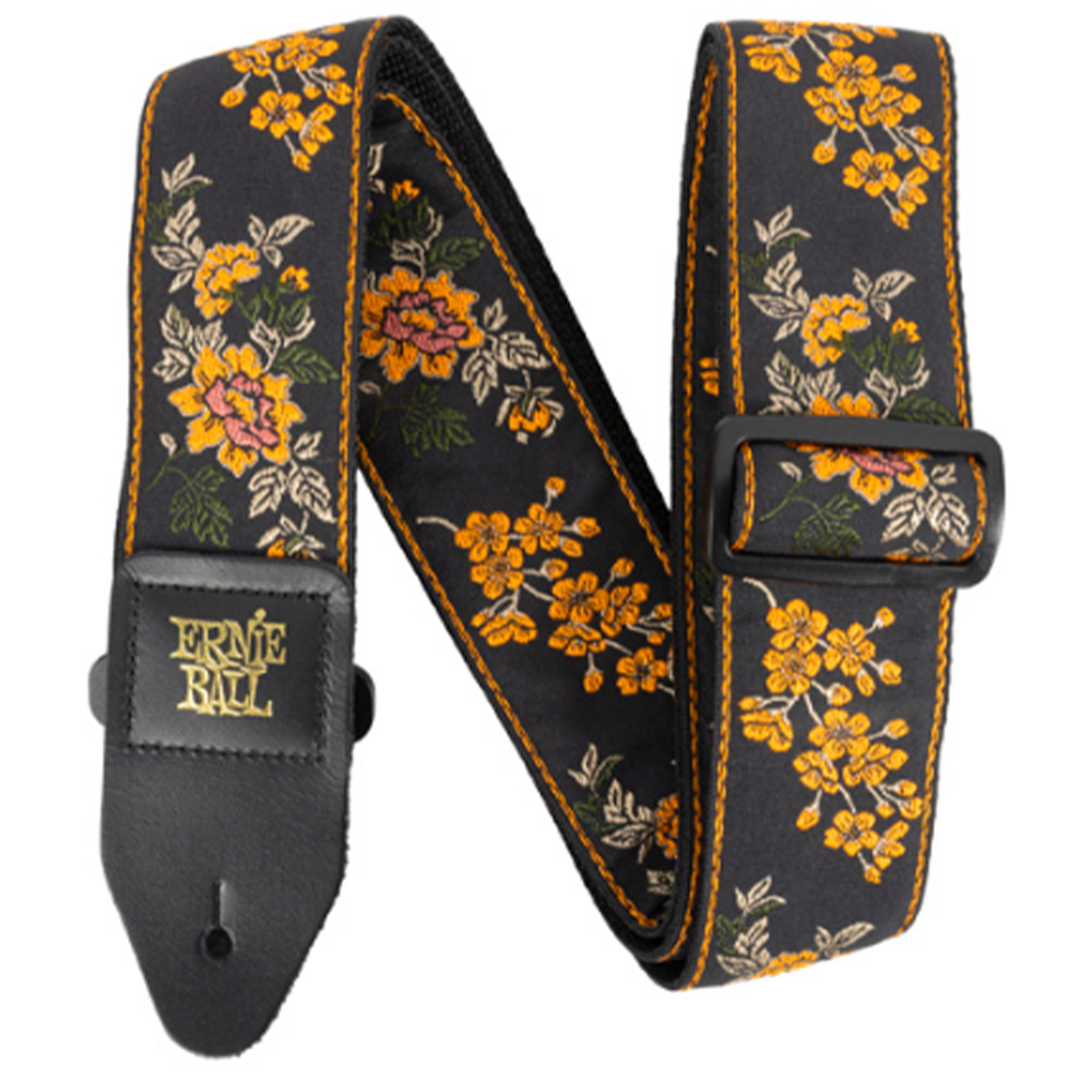 Ernie Ball Tangerine Blossom Jacquard Guitar Strap