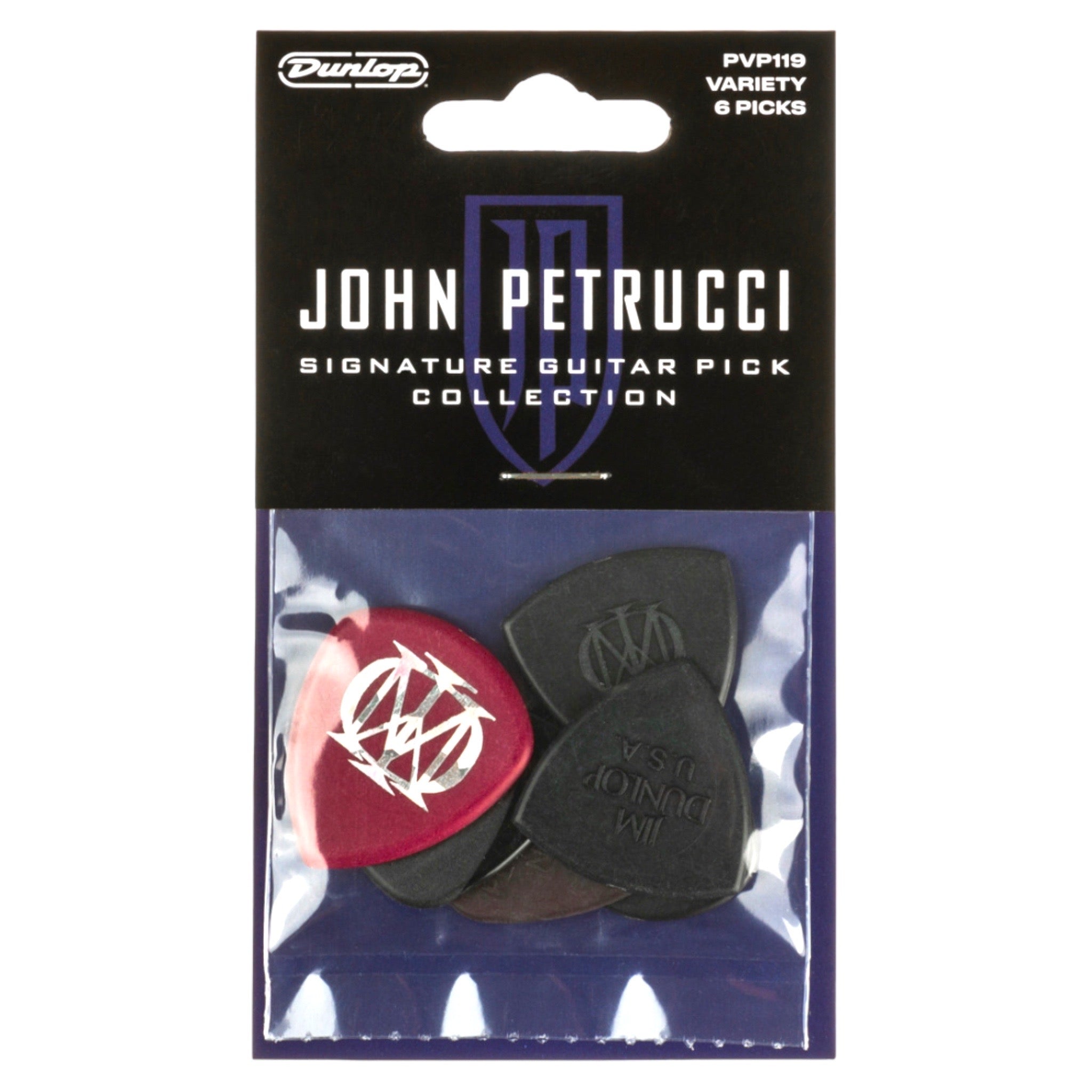 Jim Dunlop John Petrucci Variety Pack Guitar Picks (6-Pack)