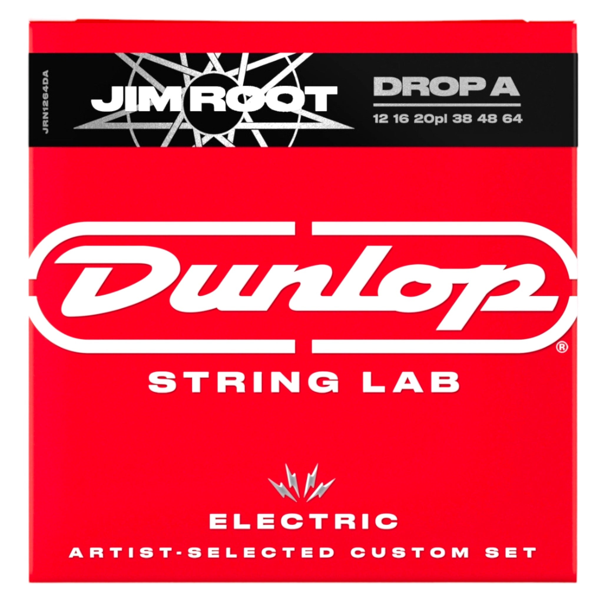 Jim Dunlop Lab Series Jim Root Drop A Electric Guitar Strings (12/64)