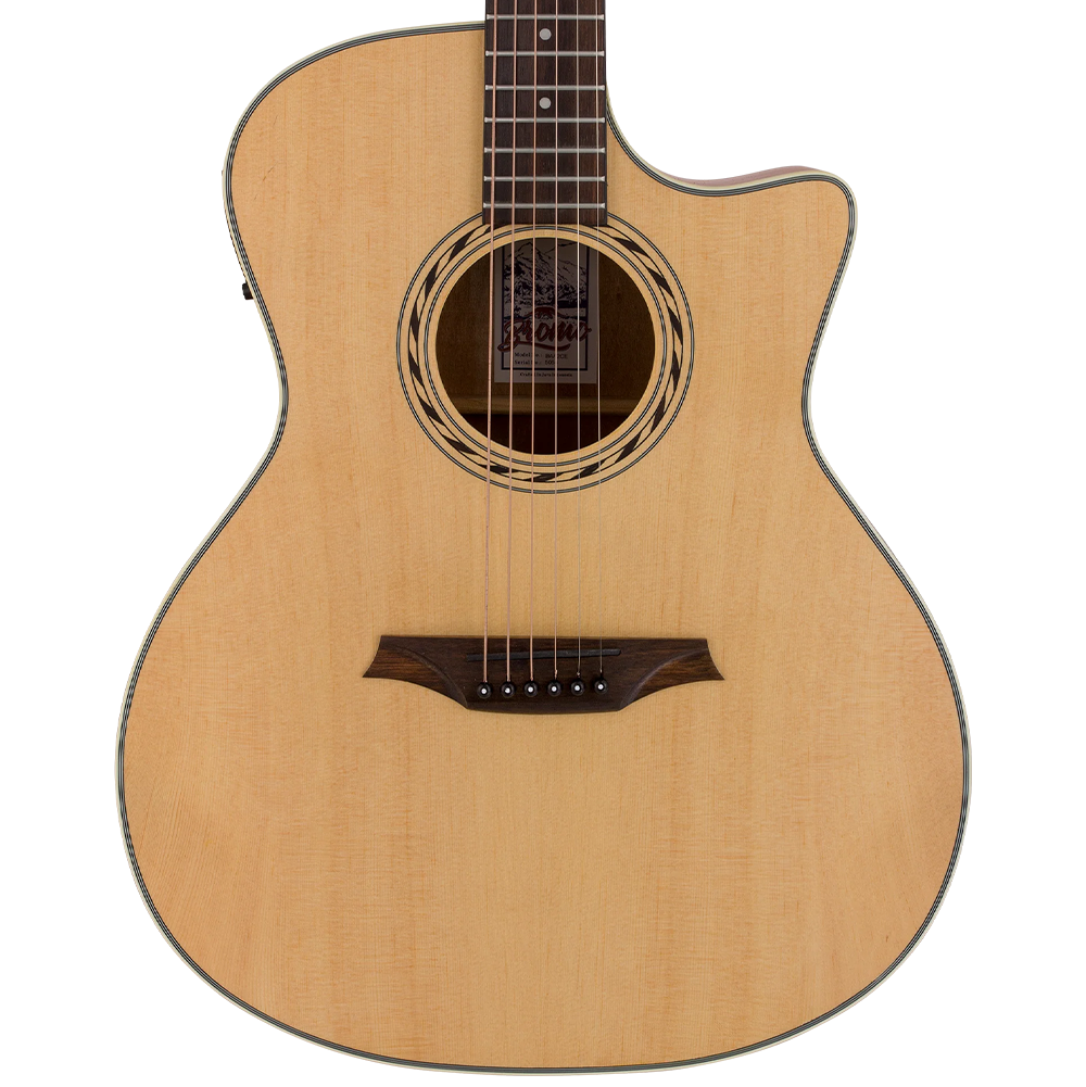 Bromo Appalachia Grand Auditorium Acoustic Electric Guitar (Spruce/Mahogany)