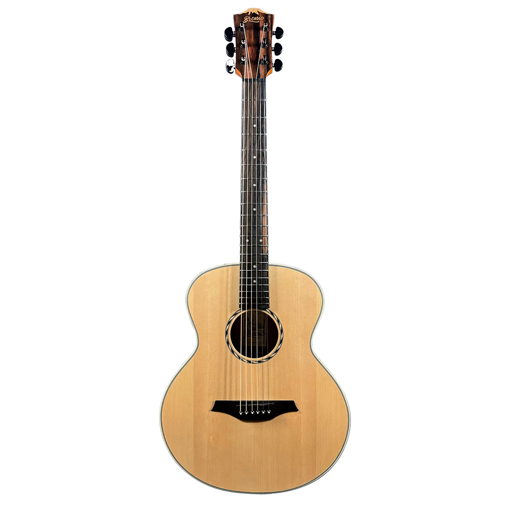 Bromo Appalachia Mini Jumbo Acoustic Guitar (Solid Spruce Top)