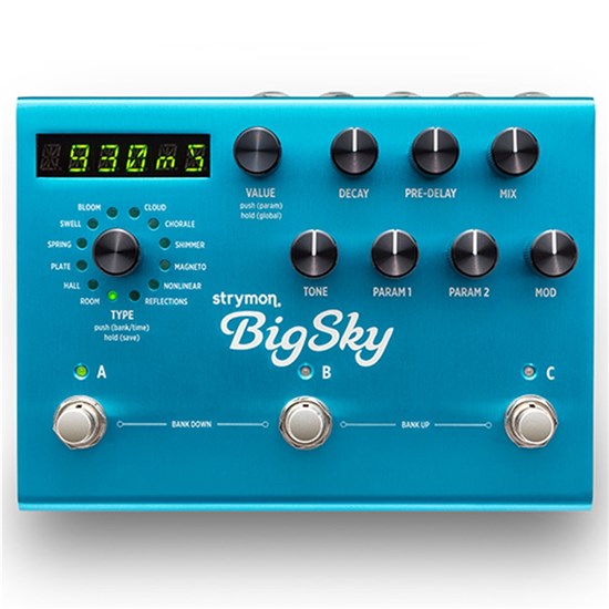 Strymon BigSky Reverb Pedal