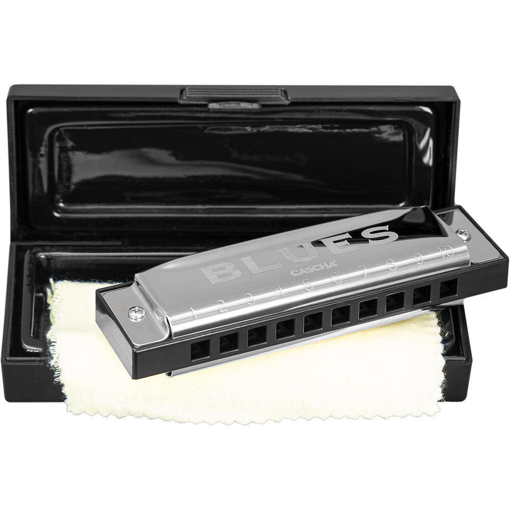 Cascha Blues Harp Series Harmonica (Key of C)