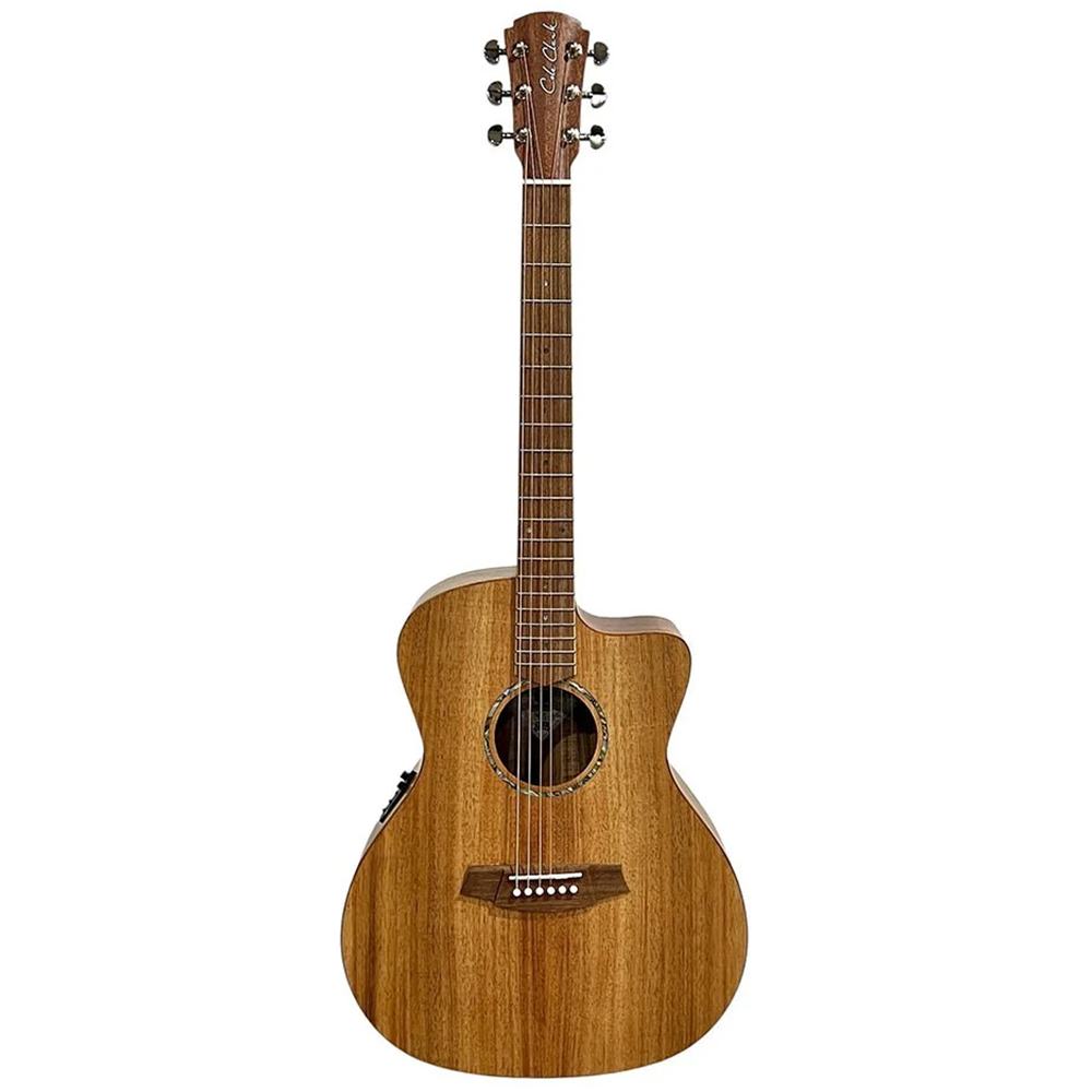 Cole Clark Studio Grand Auditorium Acoustic Electric Guitar with Deluxe Gig Bag (All Solid Blackwood) *B-Stock*