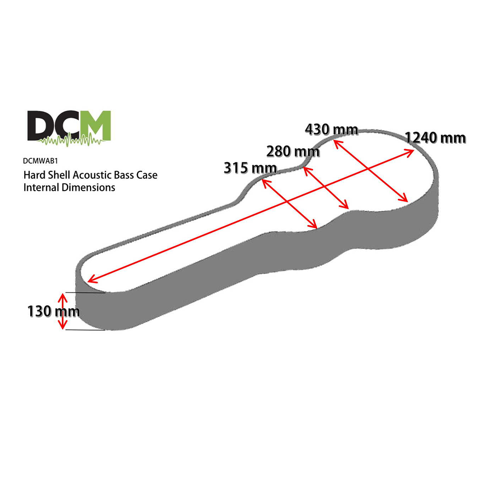 DCM Acoustic Bass Hardcase