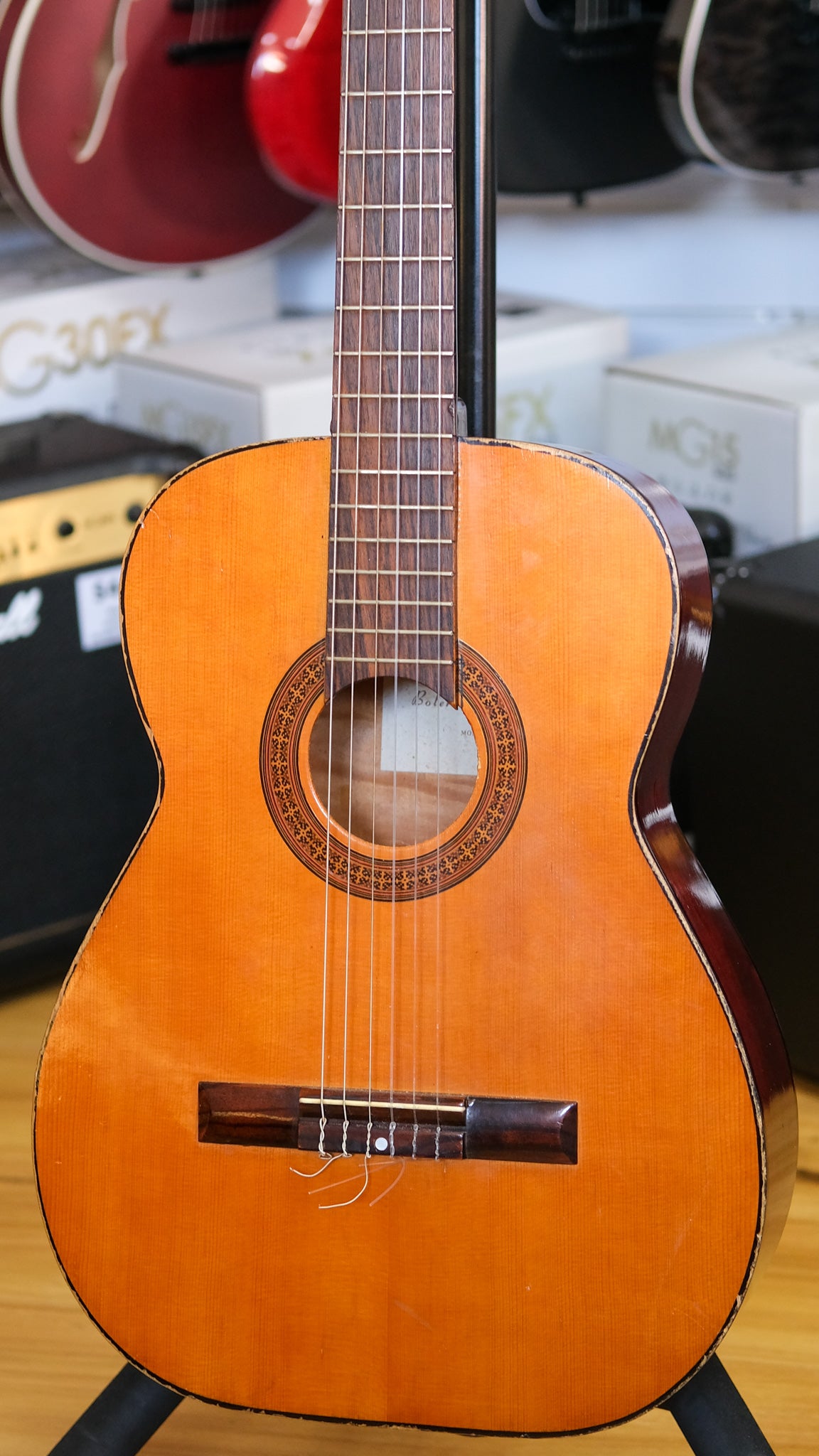 Bolero No. 400 Classical Guitar (Pre-Owned, 1970's MIJ)