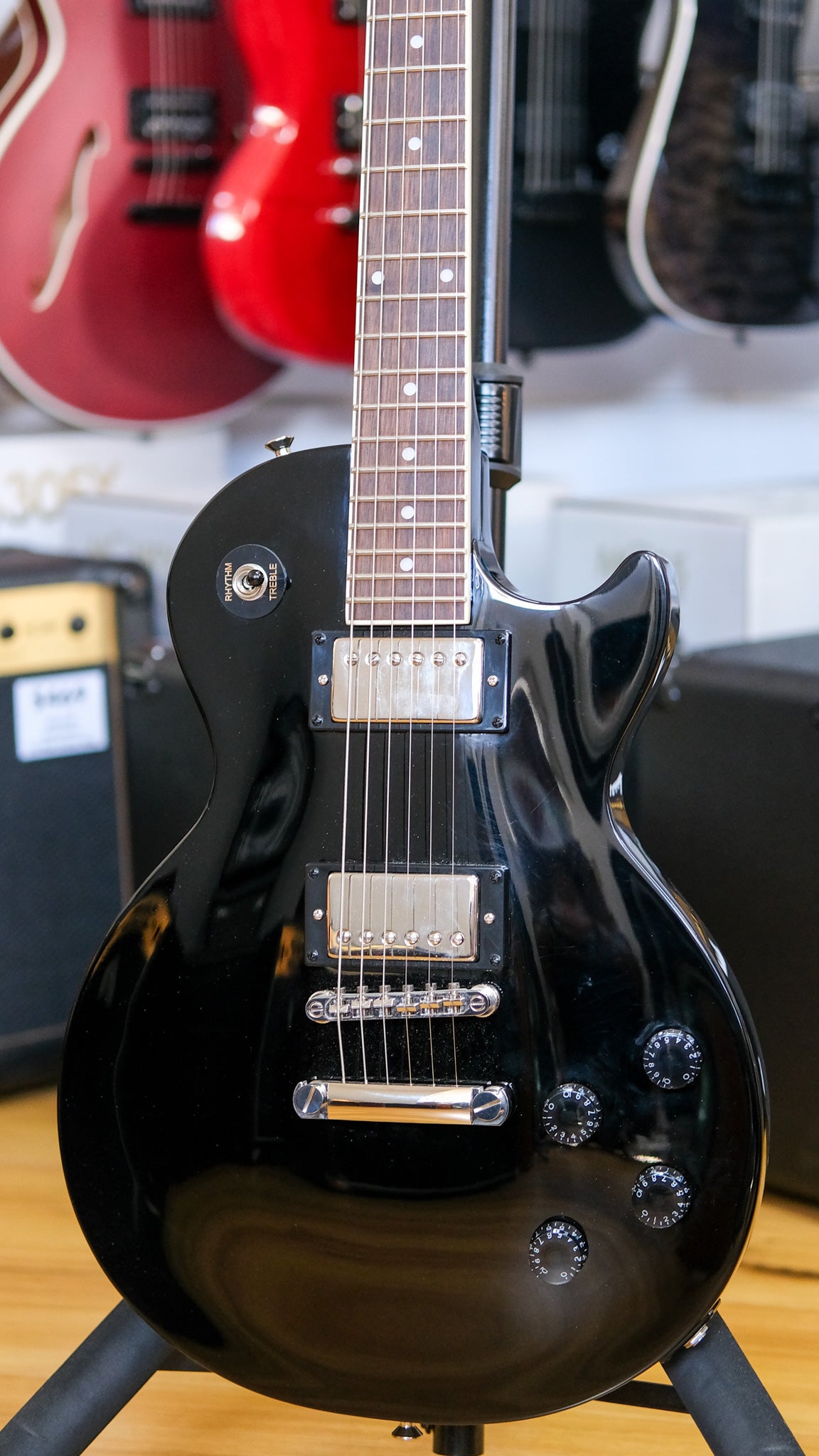 Epiphone Les Paul Tribute Electric Guitar (Ebony) (Pre-Owned, 2025)
