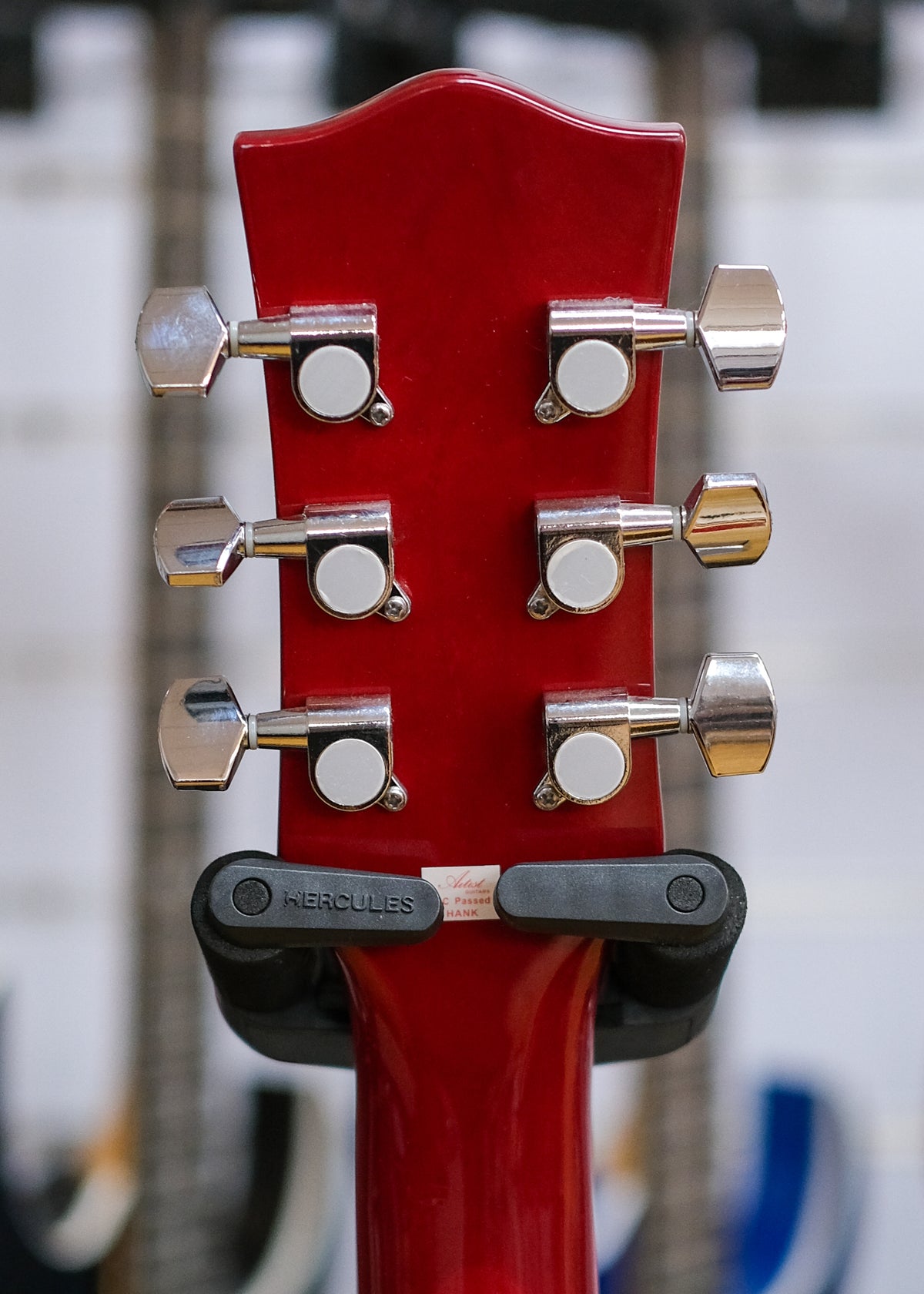 Artist Cherry58DLX Semi-Hollow Electric Guitar (Cherry Red) (Pre-Owned)
