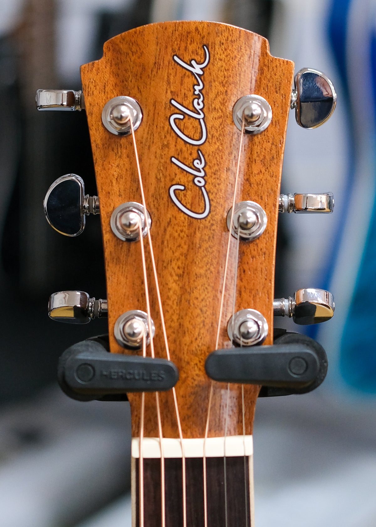 Cole Clark Studio FL Dreadnought Acoustic Electric Guitar with Deluxe Gig Bag (Solid Redwood/Solid Maple)